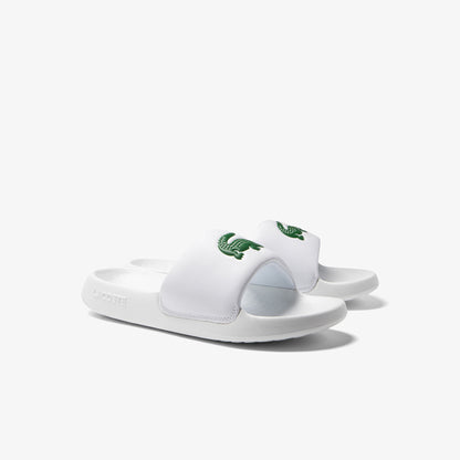 Lacoste Men's Croco 1.0 Synthetic Slides