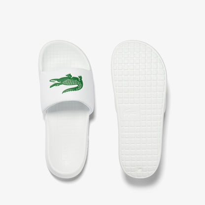 Lacoste Men's Croco 1.0 Synthetic Slides