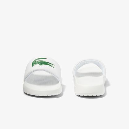 Lacoste Men's Croco 1.0 Synthetic Slides