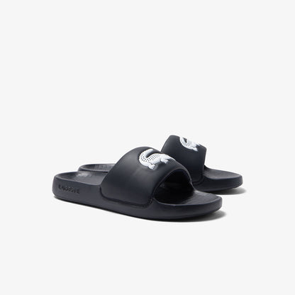 Lacoste Men's Croco 1.0 Synthetic Slides