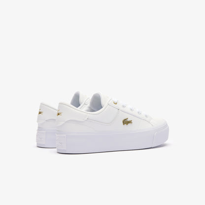 Lacoste Women's Ziane Platform Leather Sneakers