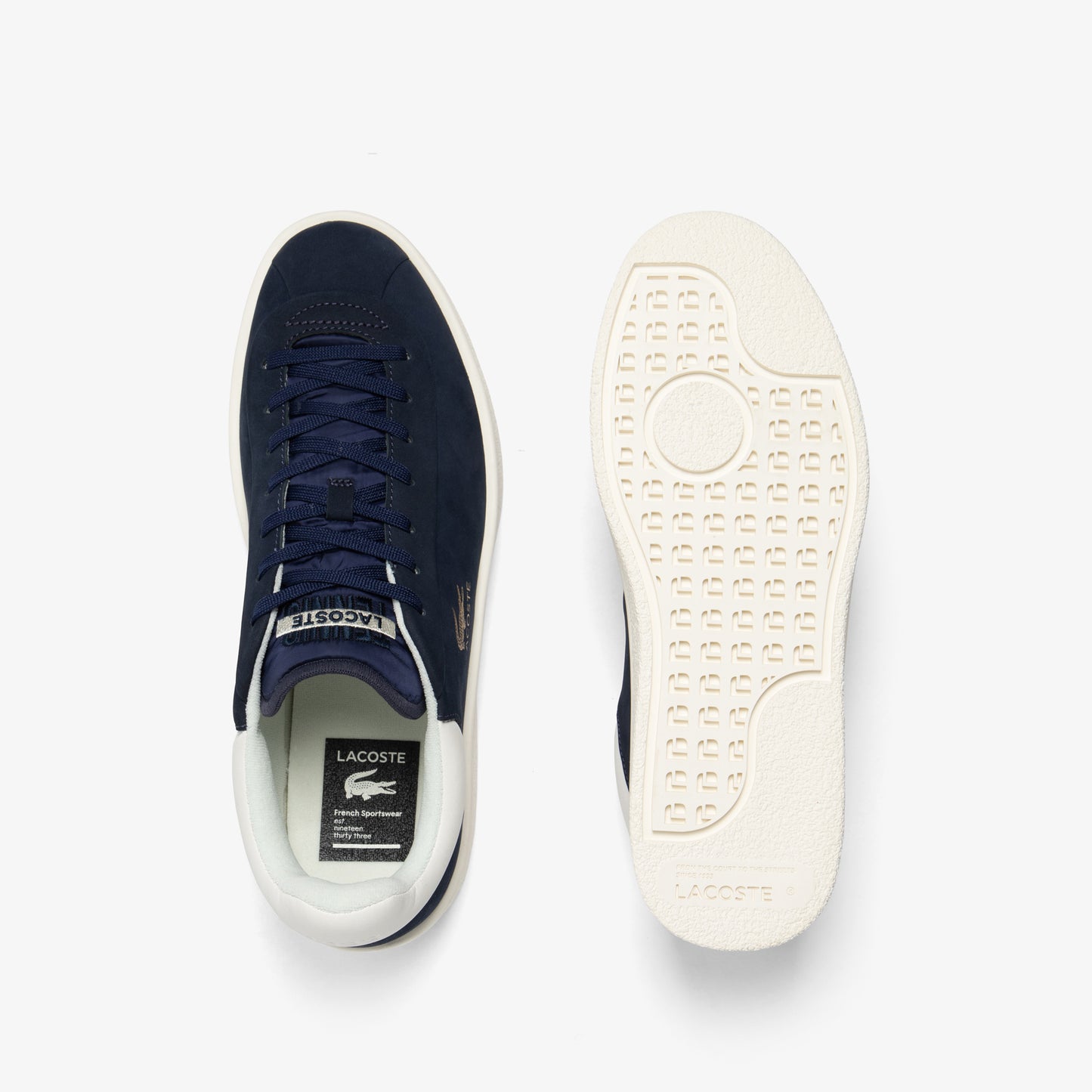 Lacoste Men's Baseshot Premium Leather Sneakers