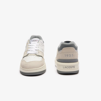 Lacoste Men's Lineshot Leather Logo Trainers - Lacoste Footwear THE MIX