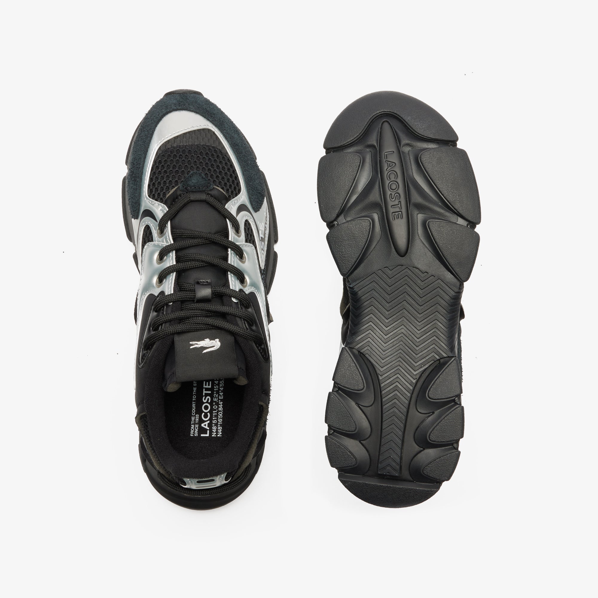 Lacoste Sport L003 Neo Men's Black Sneakers - Lacoste Footwear THE MIX