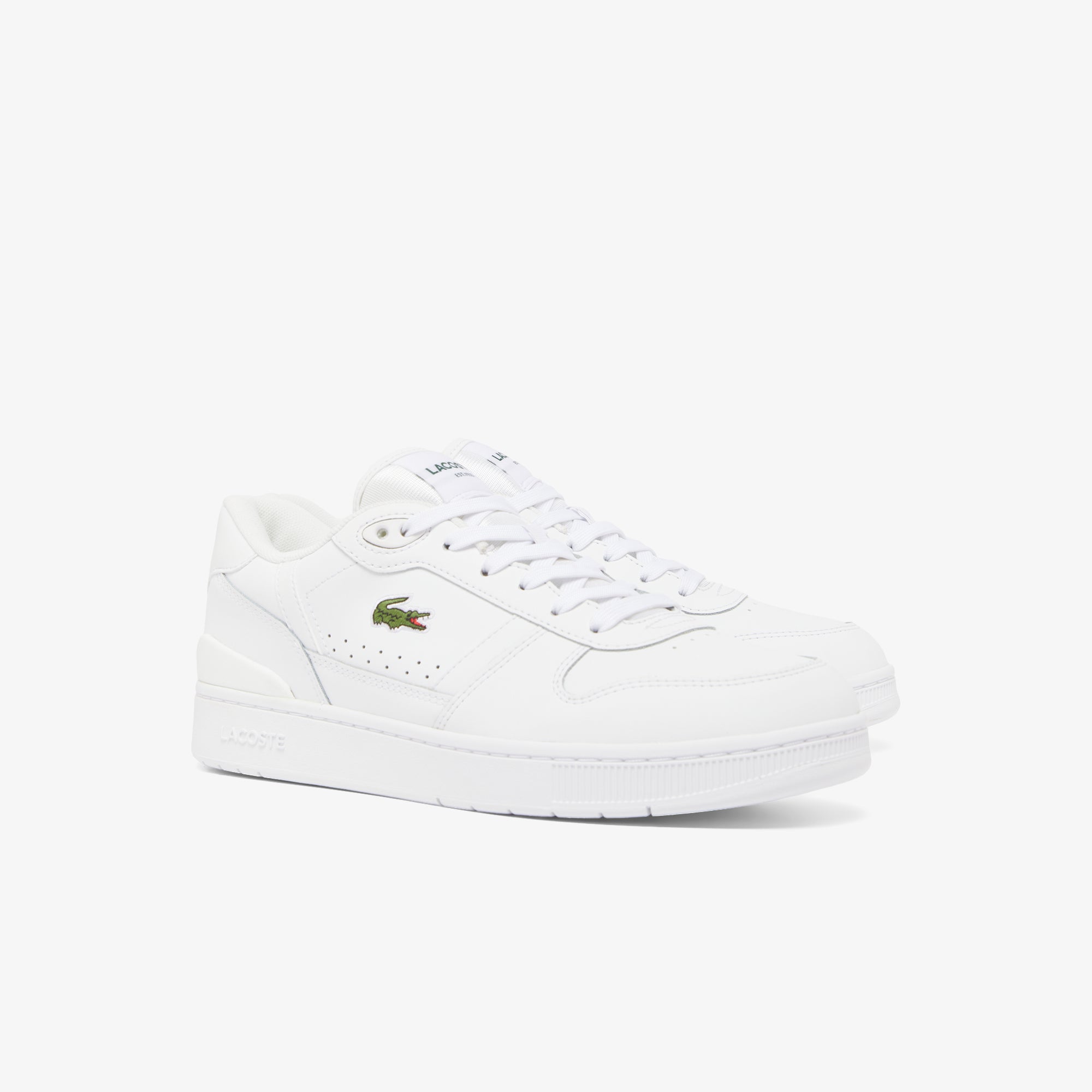 LACOSTE Male Men's T-Clip Set Leather Sneakers