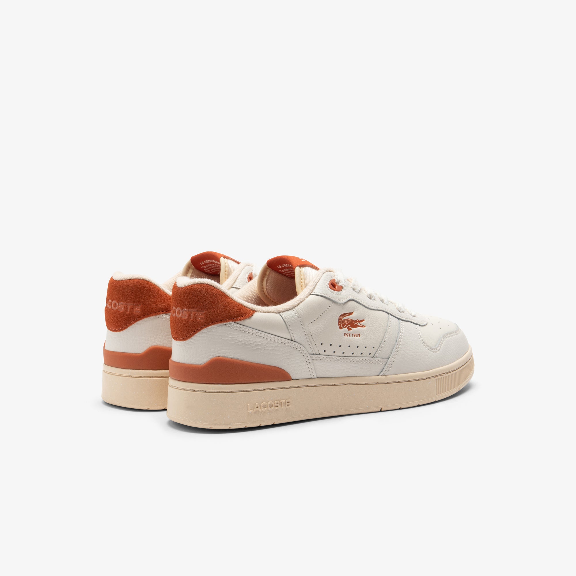 Lacoste Men's T-Clip Set Leather Sneakers