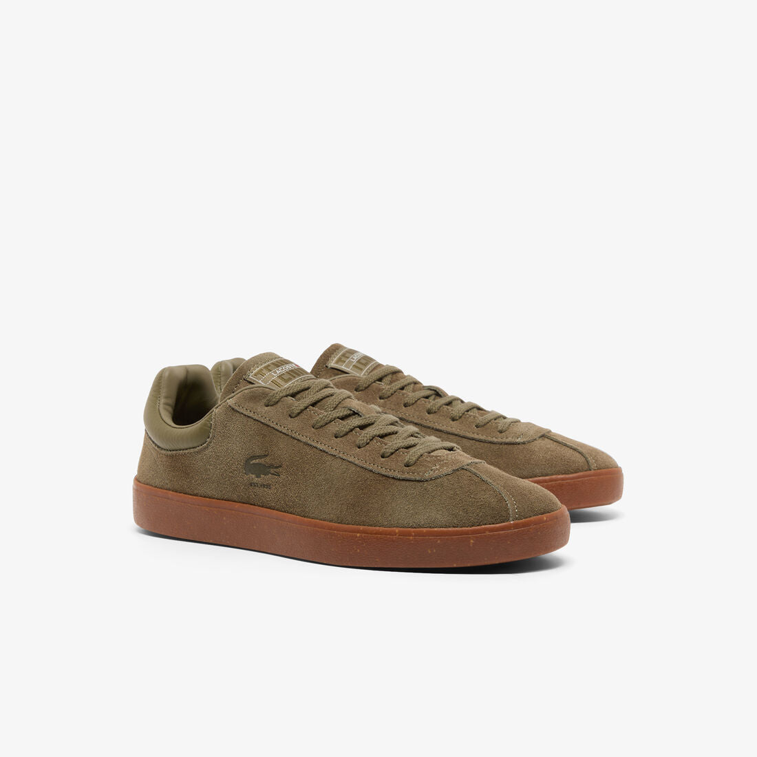 LACOSTE Men's Baseshot Suede Sneakers
