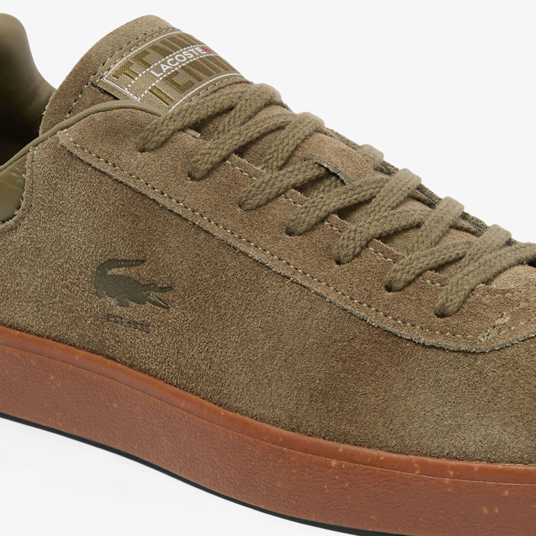 LACOSTE Men's Baseshot Suede Sneakers