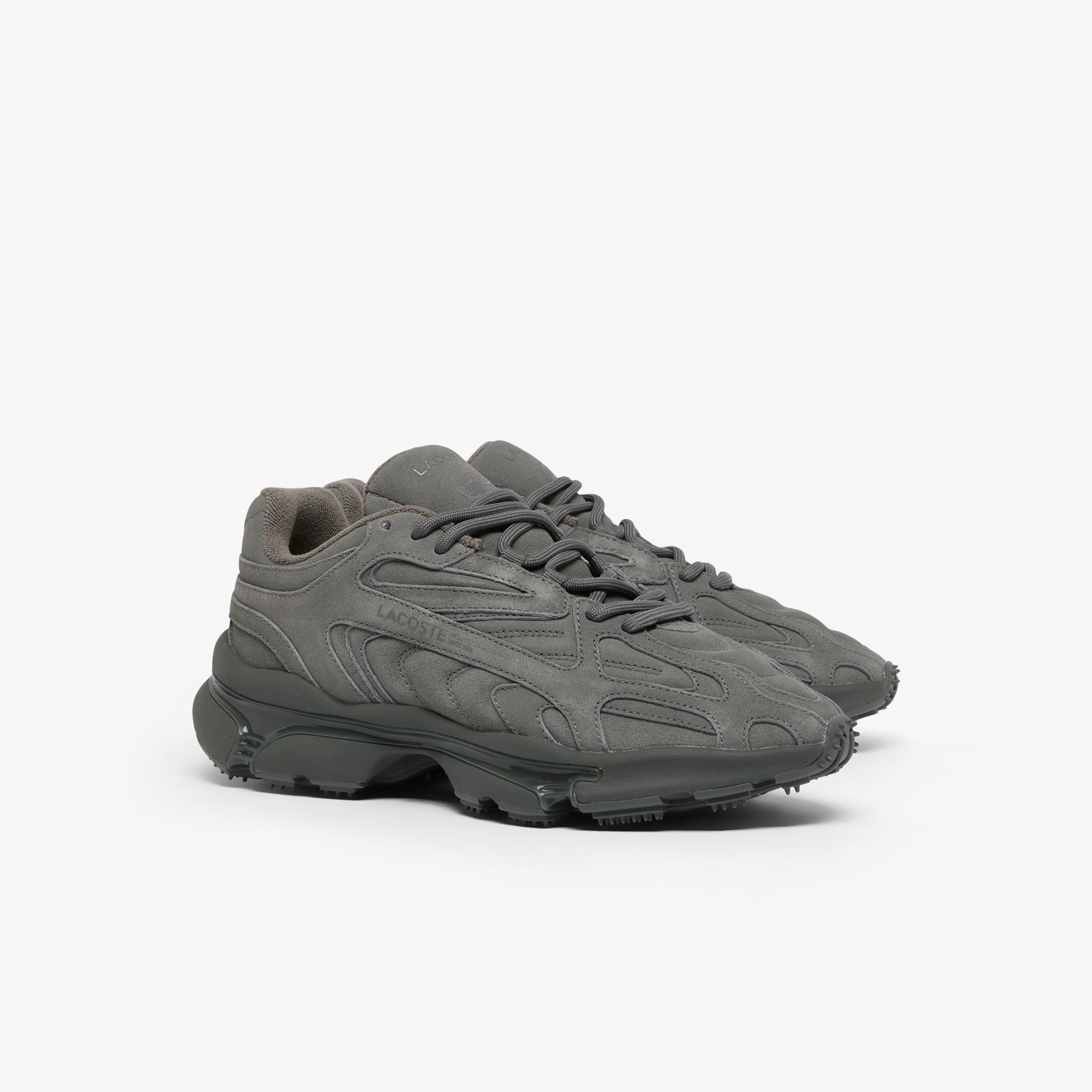 LACOSTE Men's L003 2K24 Suede Sneakers