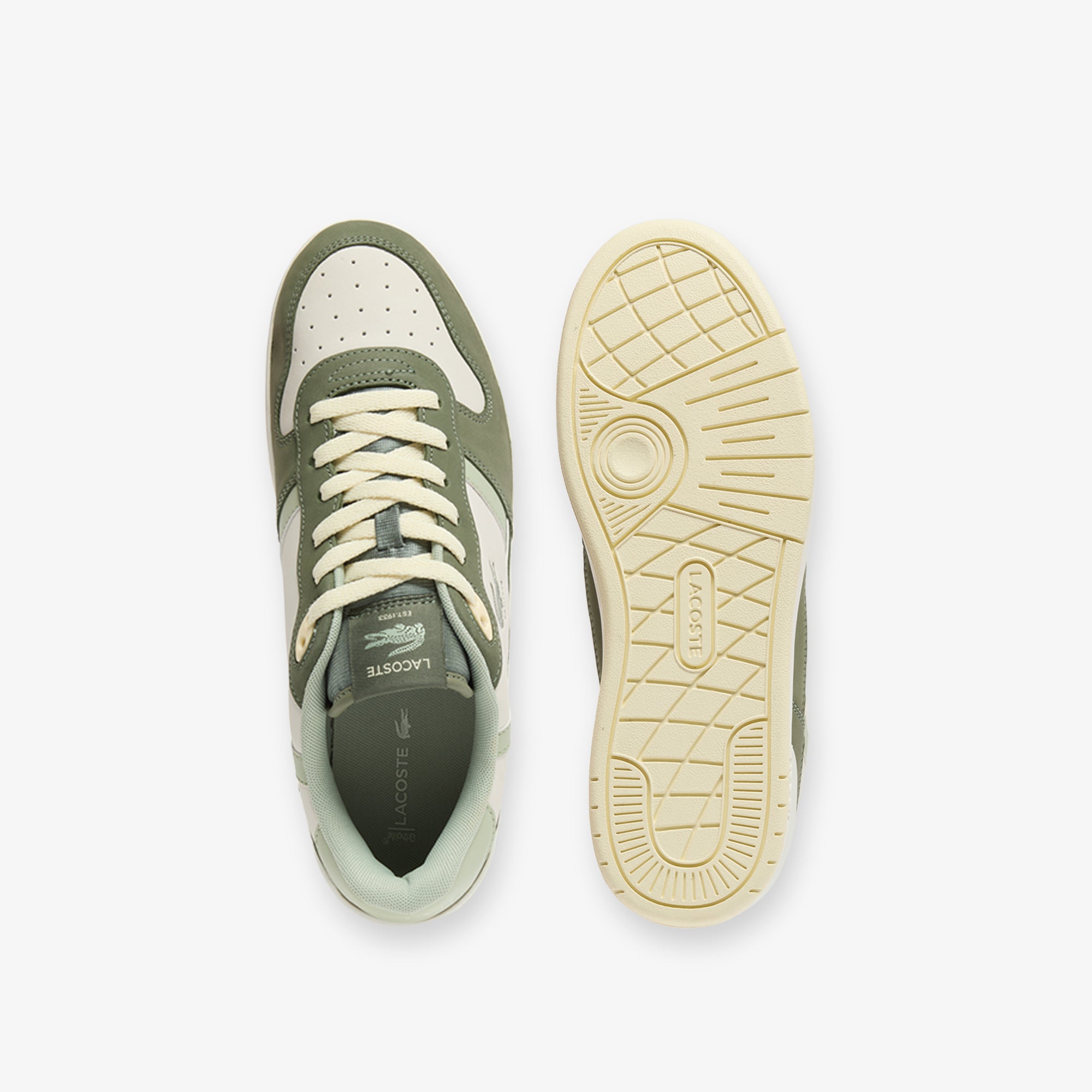 LACOSTE Men's T-Clip Set Leather Sneakers