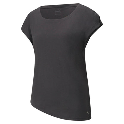 PUMA Studio Foundation Women's Training Tee - M / PUMA Black - PUMA Apparel THE MIX