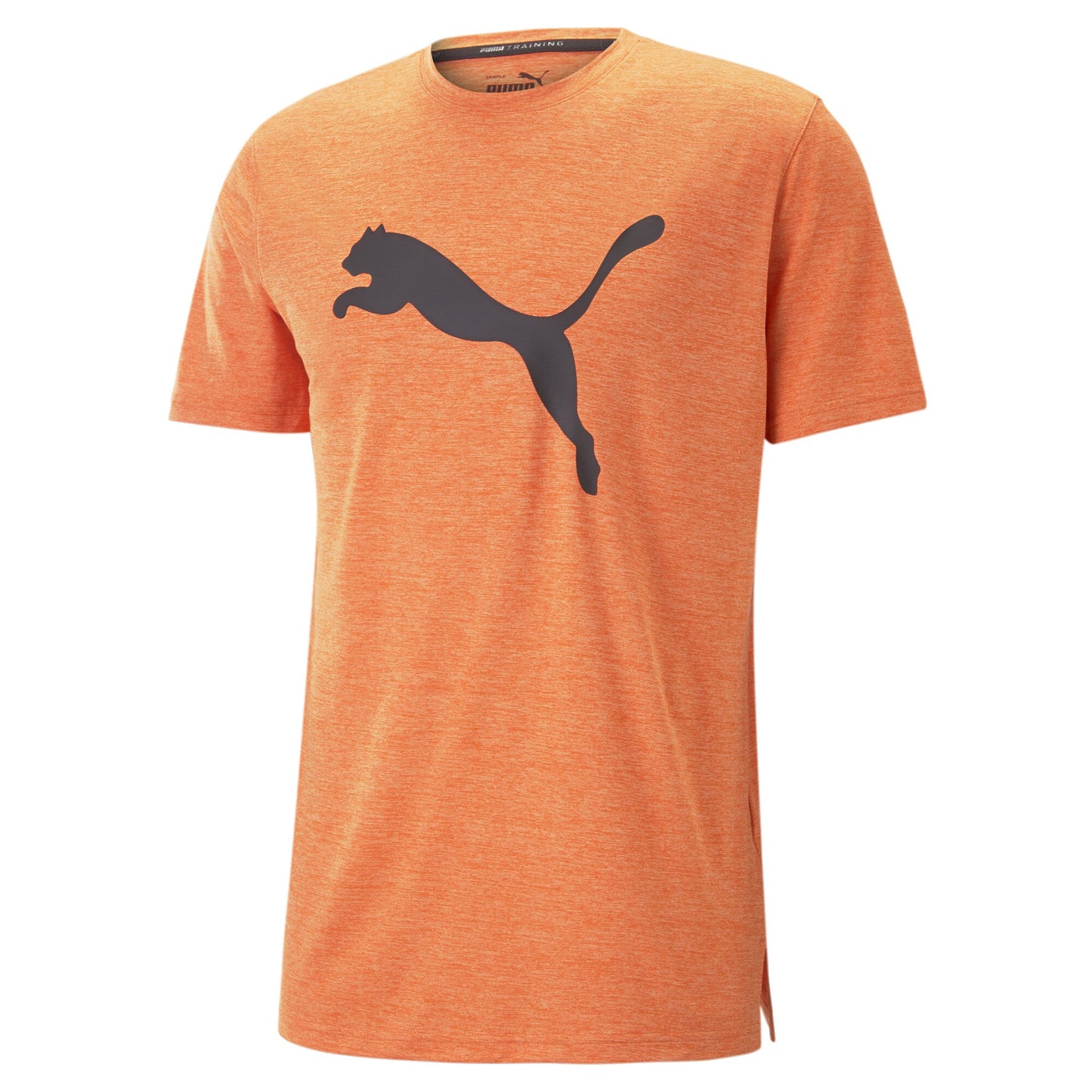 Train Fav Heather Cat Tee - M / Cayenne Pepper - PUMA Apparel THE MIX