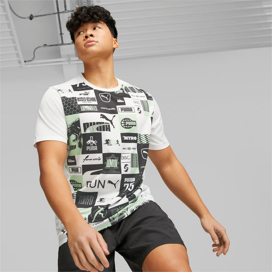 PUMA Run Favorite Printed AOP Tee