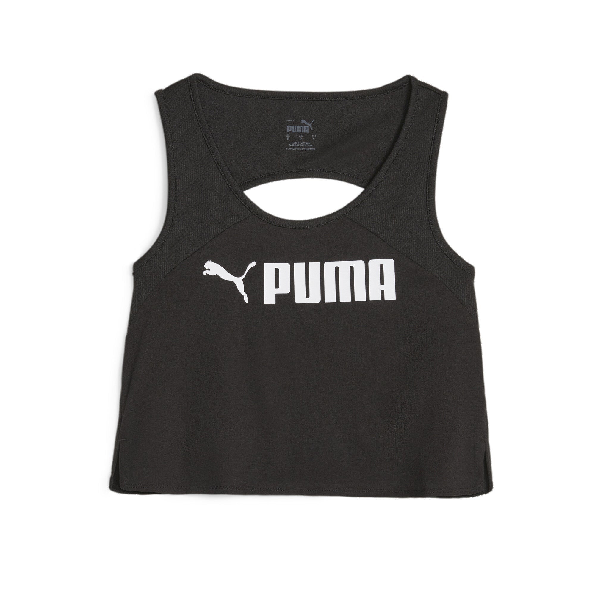PUMA Fit Skimmer Tank - XS / PUMA Black - PUMA Apparel THE MIX
