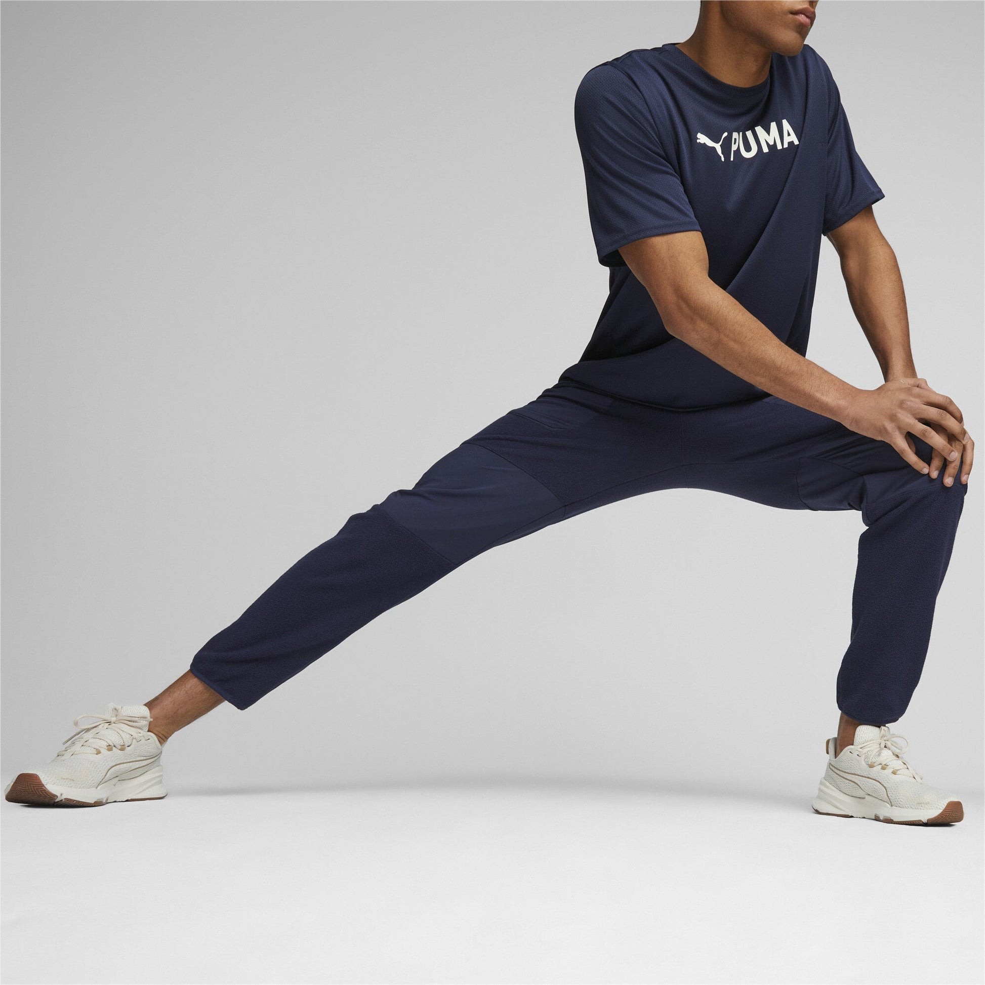 PUMA Fit Hybrid Polar Fleece Woven Pant - PUMA Apparel THE MIX