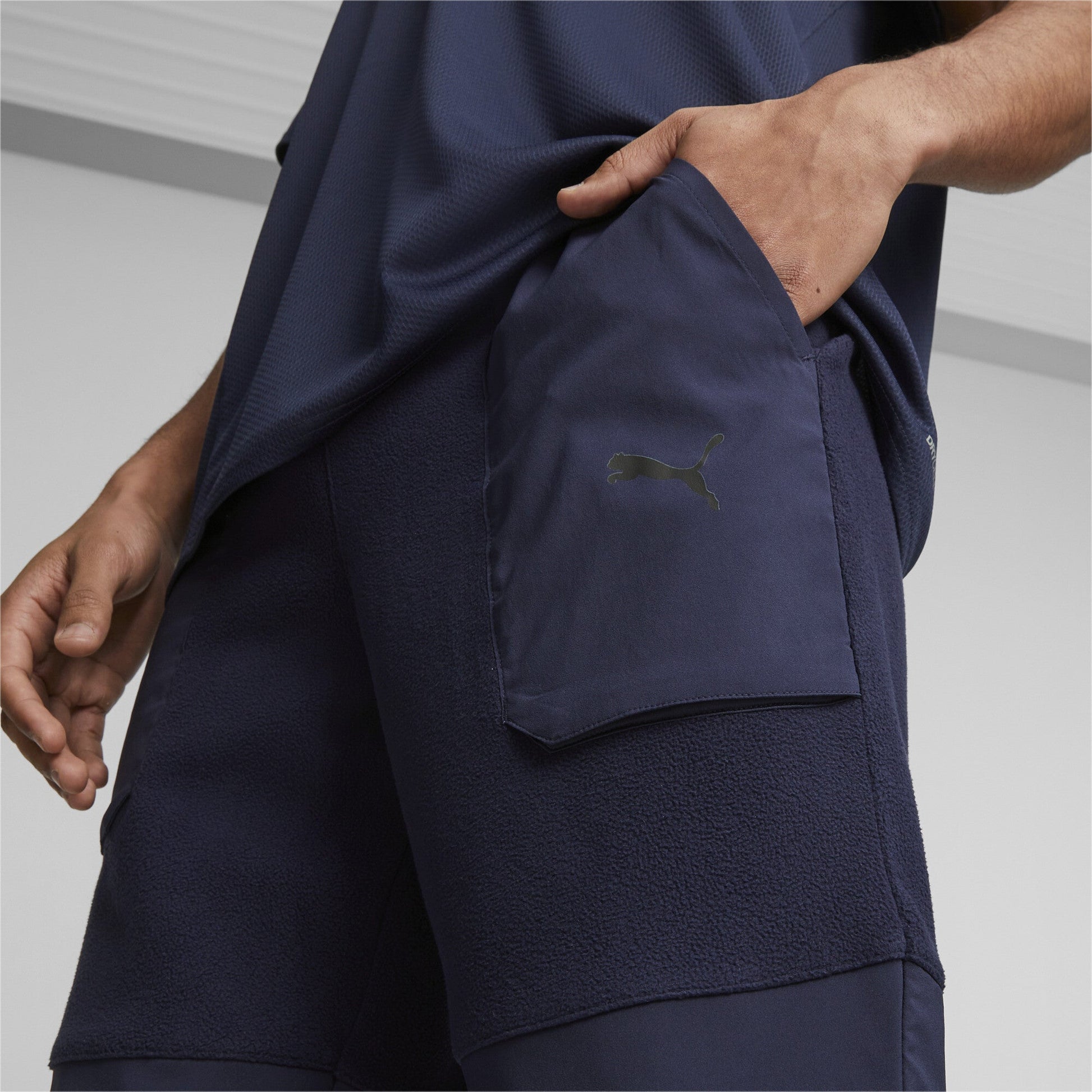 PUMA Fit Hybrid Polar Fleece Woven Pant - PUMA Apparel THE MIX