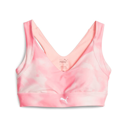 Run High Impact AOP Ultraform Bra - S / Koral Ice - PUMA Apparel THE MIX