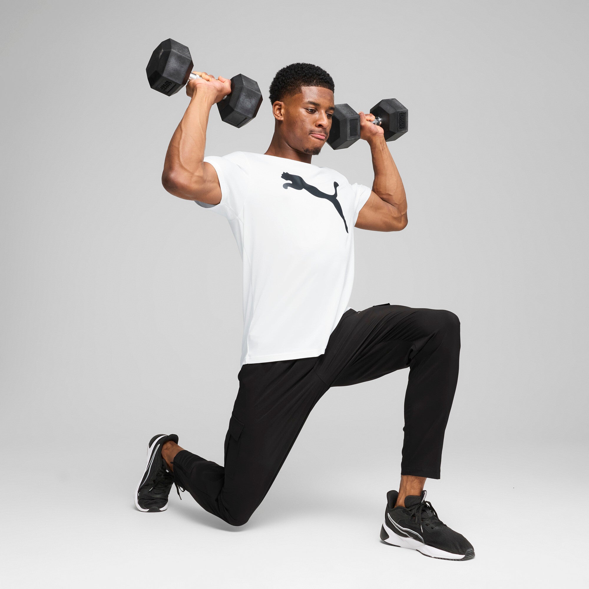 PUMA Tad Essentials Solid Cat Tee Men (CF Big Cat)