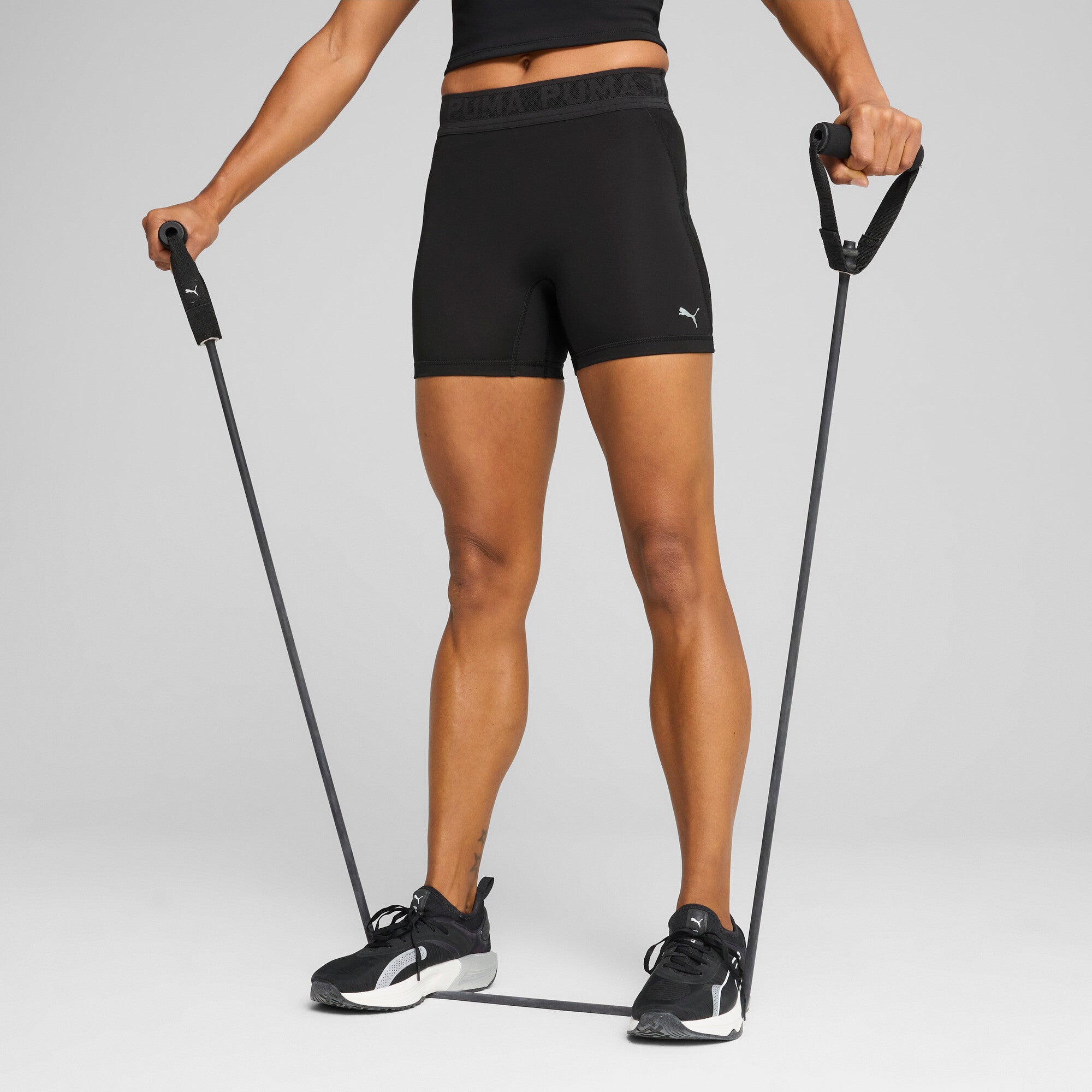 PUMA Lace Women's High-Waisted 5" Biker Shorts