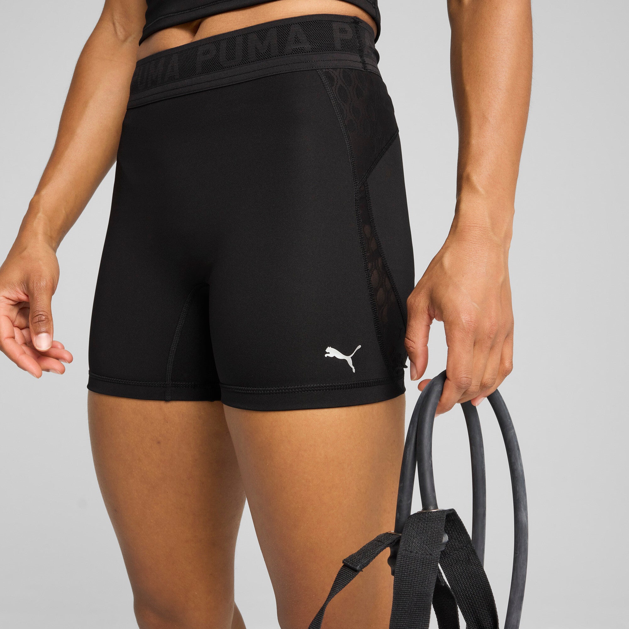 PUMA Lace Women's High-Waisted 5" Biker Shorts