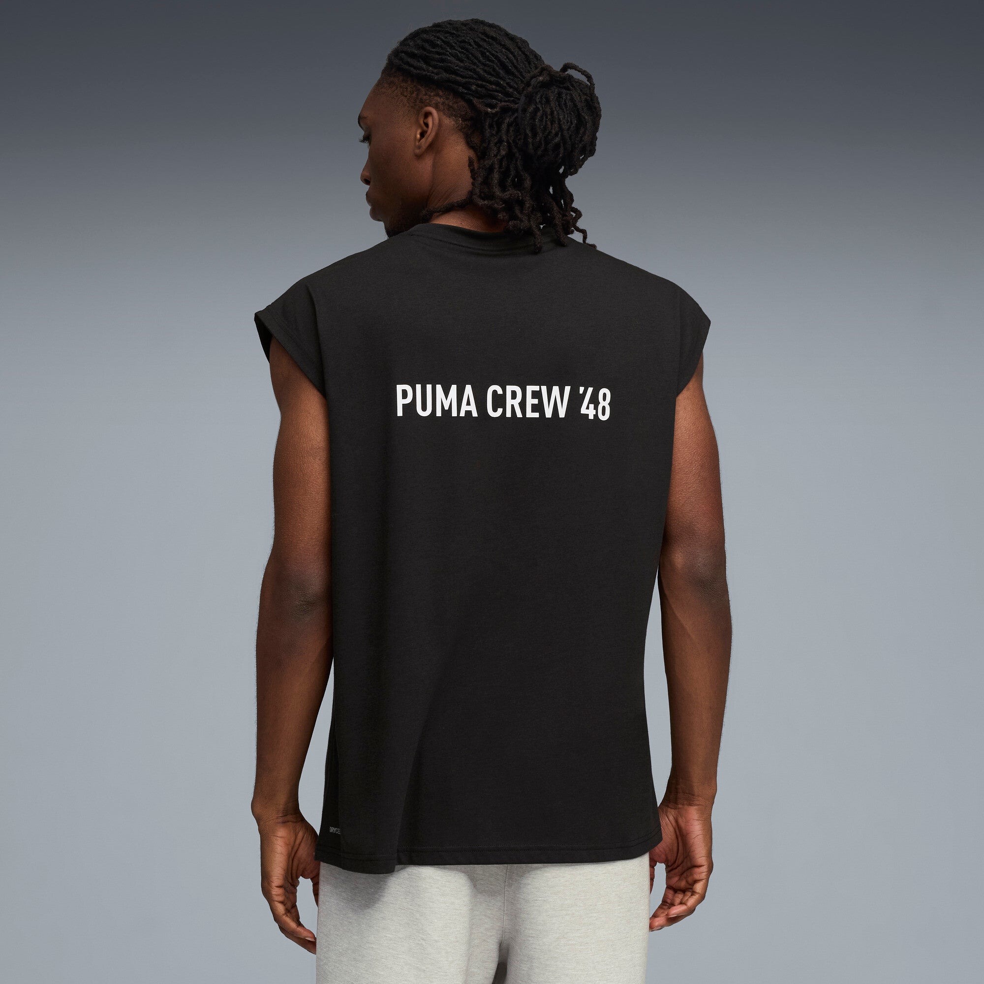 PUMA Graphic Men's Cutoff Training Tank Top