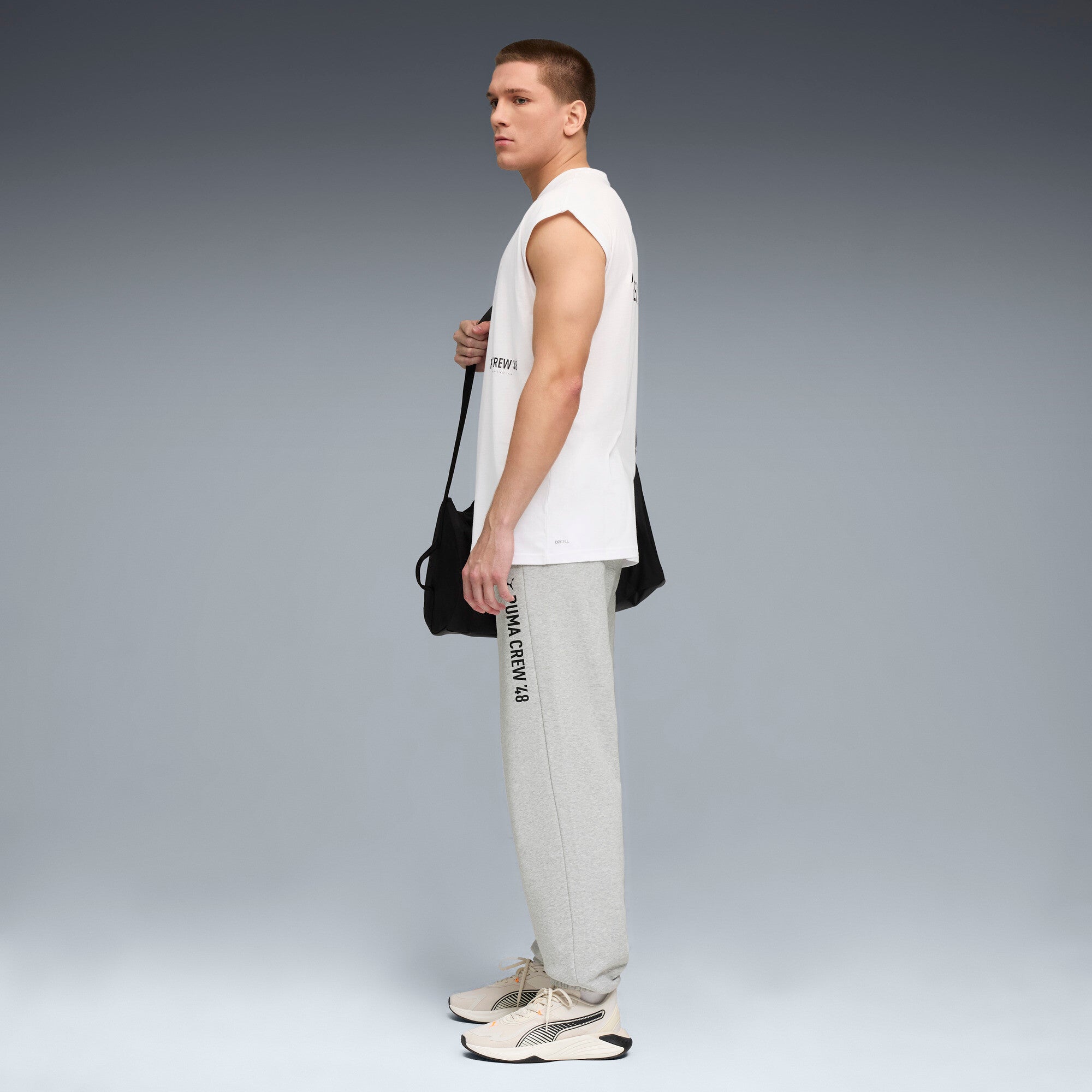 PUMA Graphic Men's Cutoff Training Tank Top