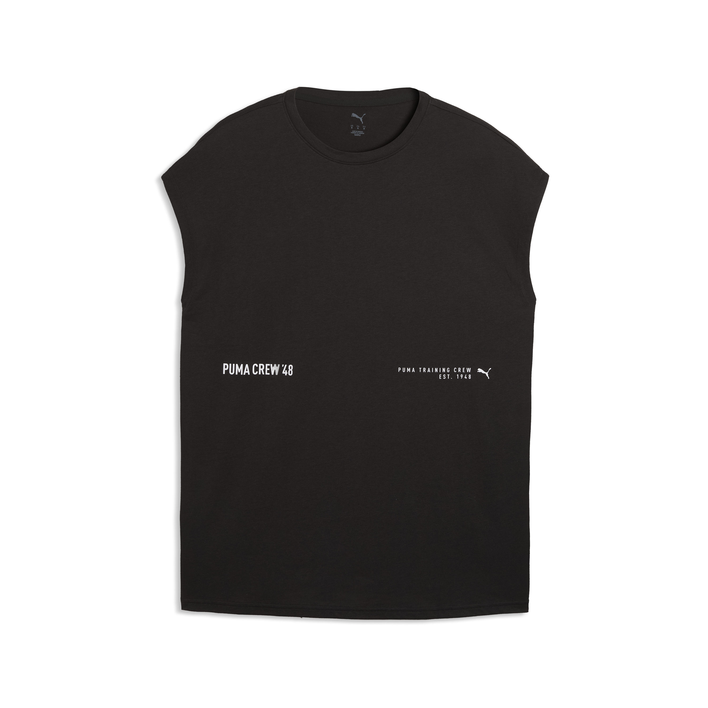 PUMA Graphics Training Cutoff Tank Men