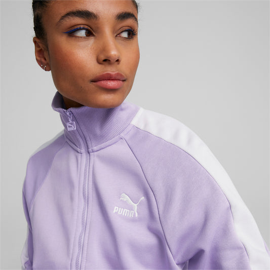 PUMA Women's Classics T7 Track Jacket Sweet Lavender XS for sale online
