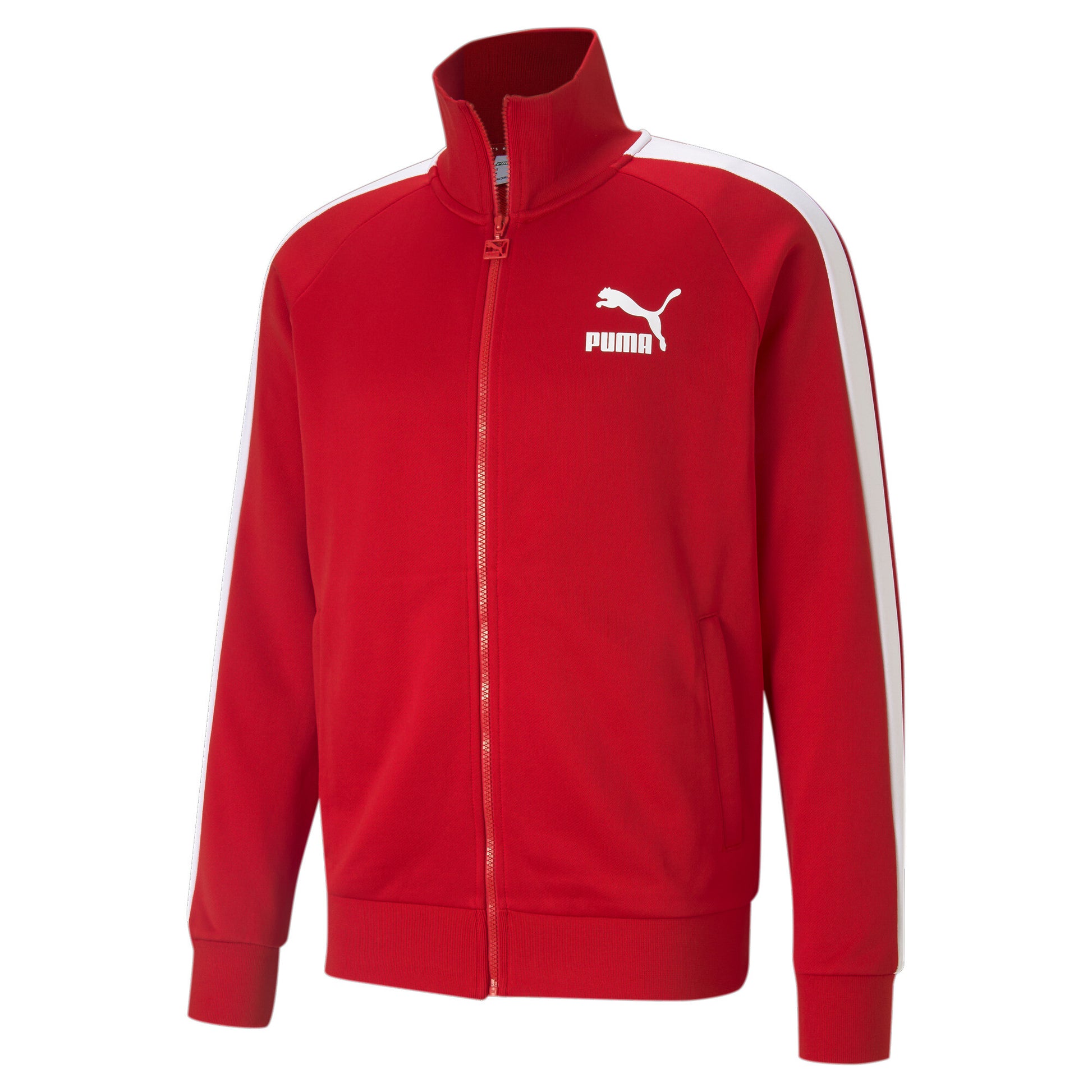 Iconic T7 Track Jacket PT - L / High Risk Red - PUMA Apparel THE MIX