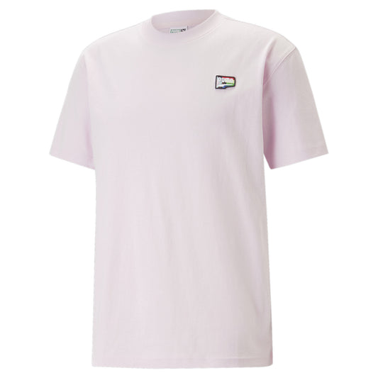 Downtown Pride Tee - S / Pearl Pink - PUMA Apparel THE MIX