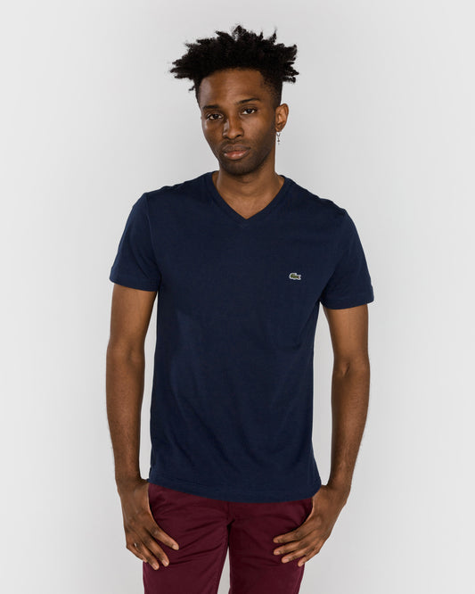 Lacoste Men's T-Shirt - Navy / M - Lacoste Apparel THE MIX