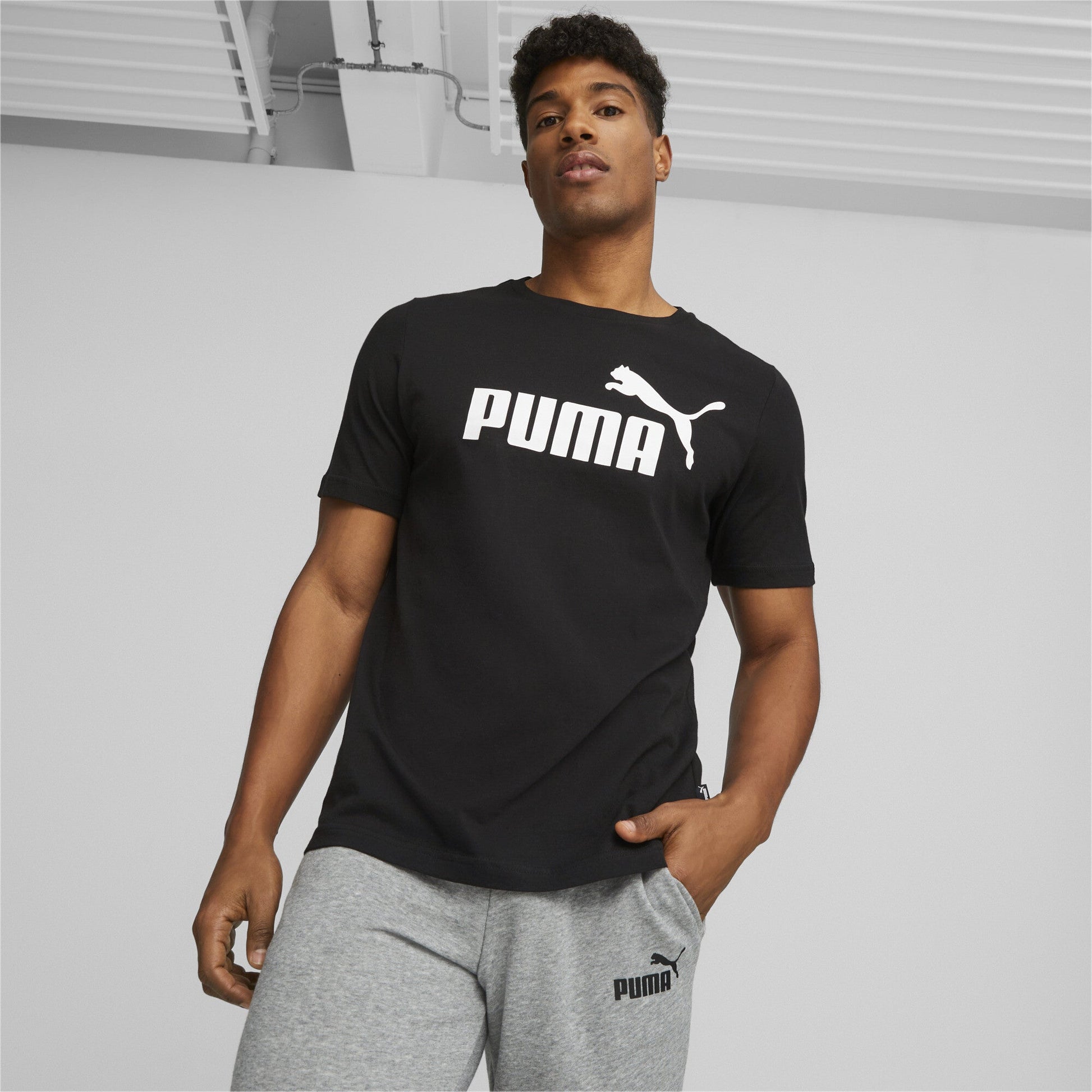 ESS Logo Tee - PUMA Apparel THE MIX