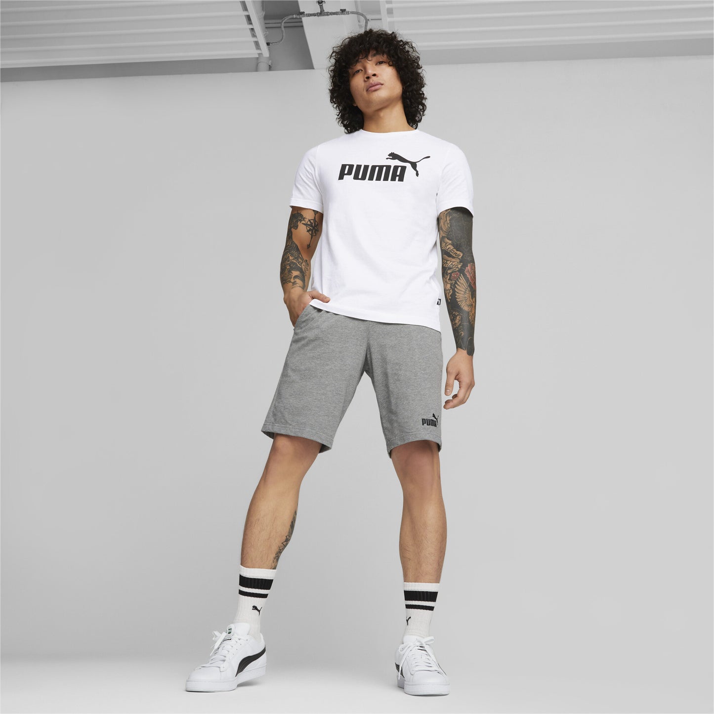 ESS Logo Tee - PUMA Apparel THE MIX