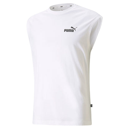 ESS Sleeveless Tee - M / PUMA White - PUMA Apparel THE MIX