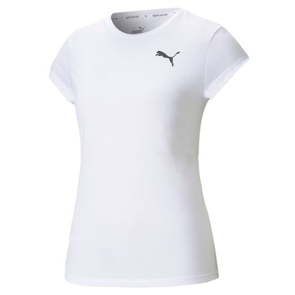 PUMA Active Women's Tee - S / Puma White - PUMA Apparel THE MIX