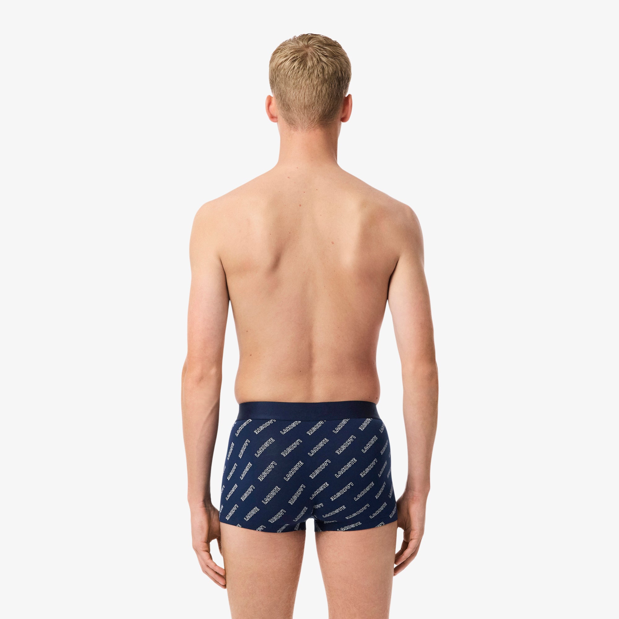 LACOSTE Men's 3-Pack Trunks