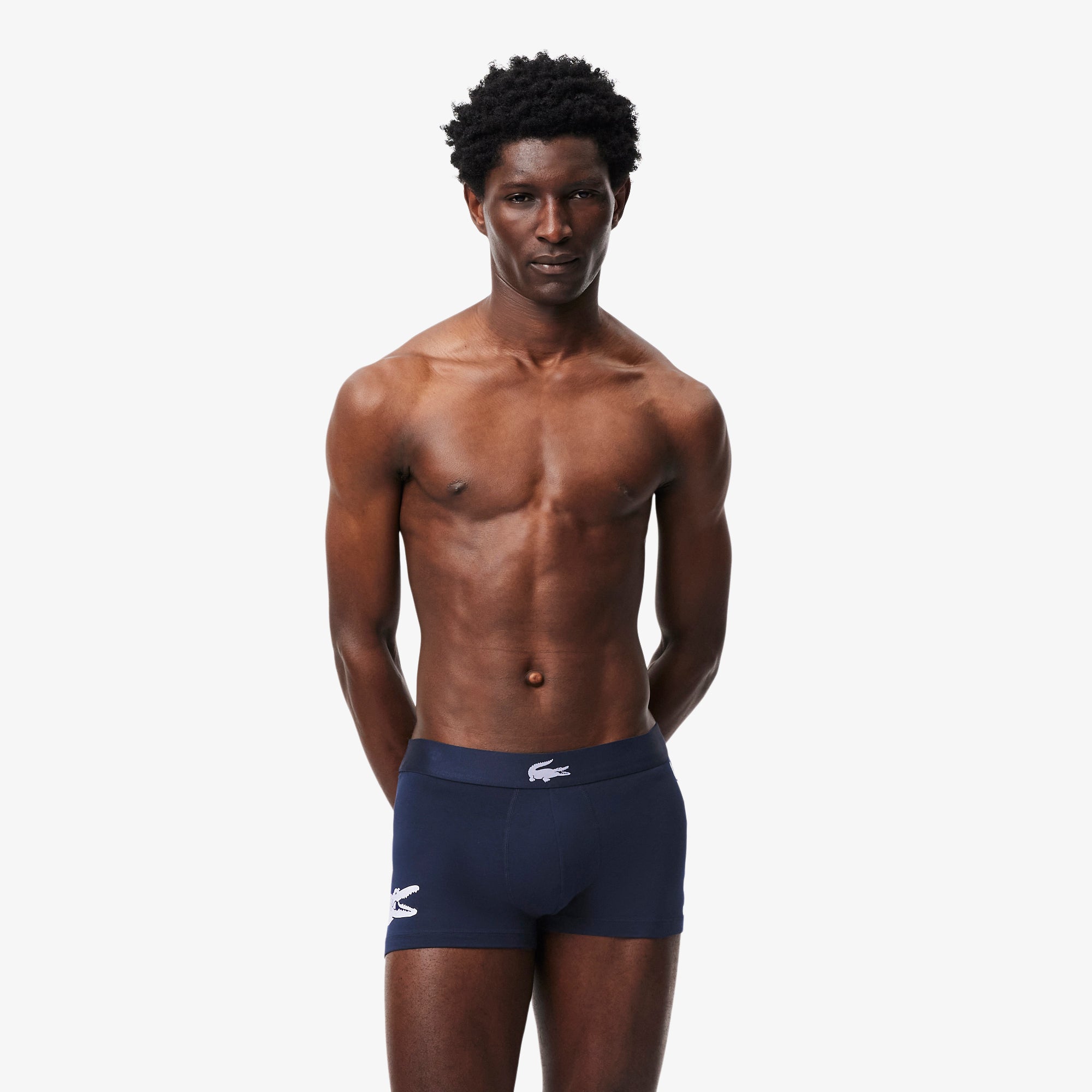 Lacoste 3 Pack Stretch Cotton Trunk Shorts