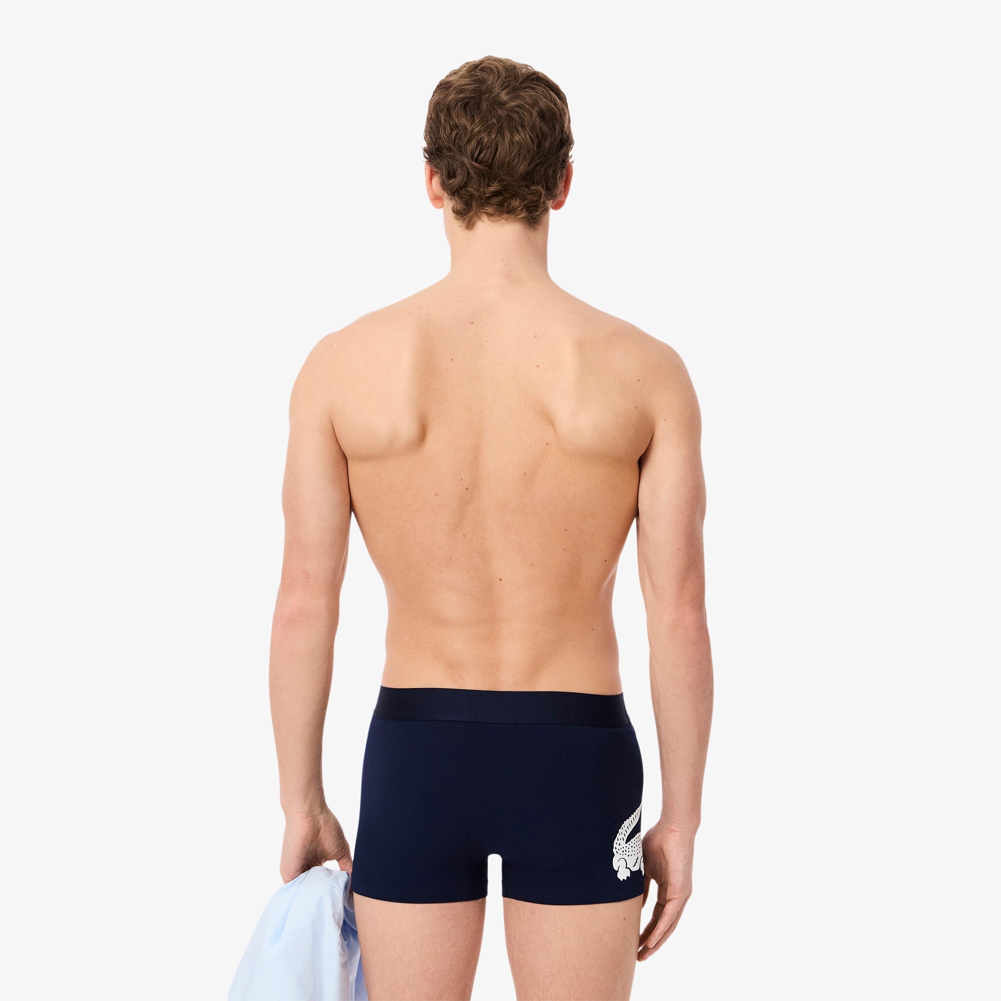 Lacoste 3 Pack Stretch Cotton Trunk Shorts