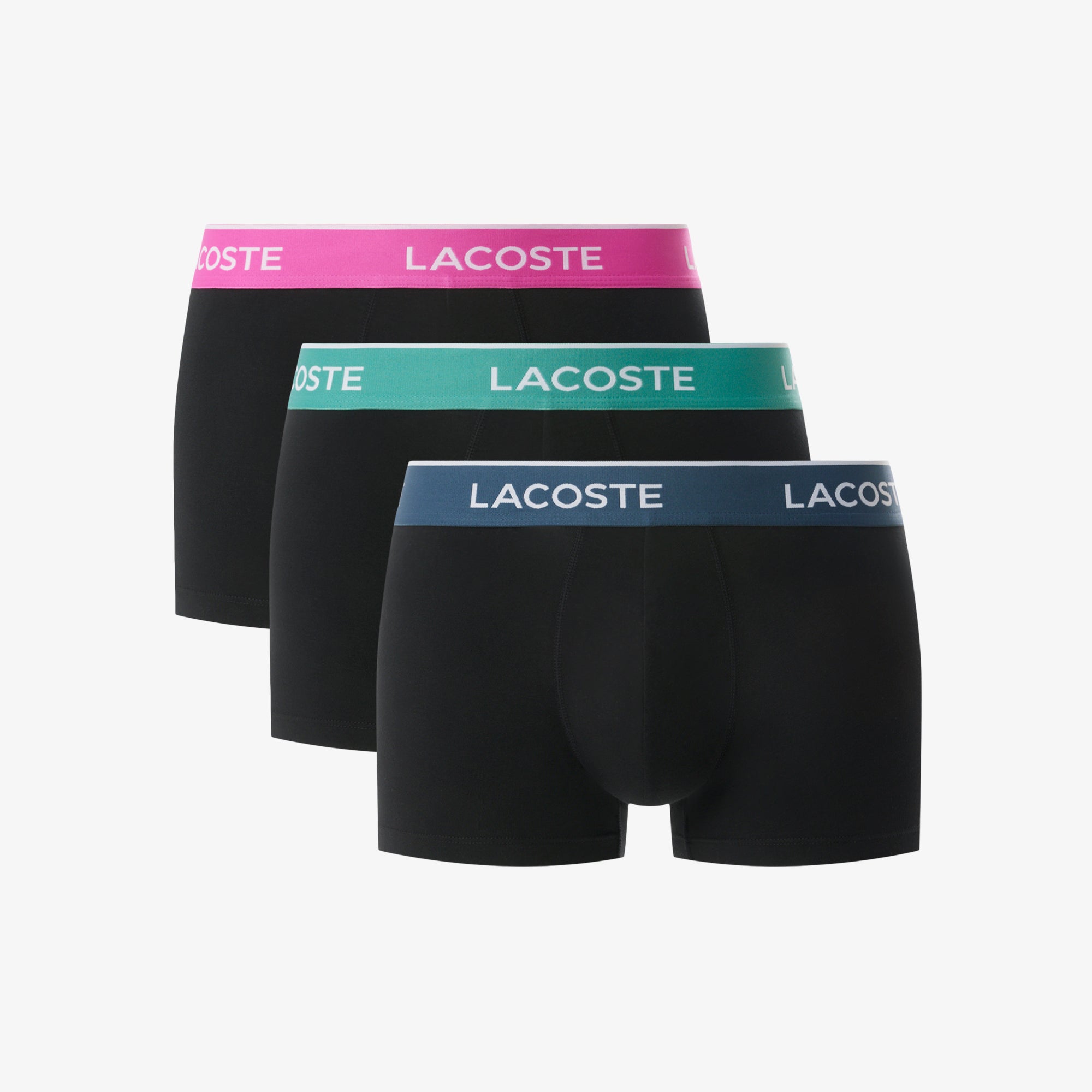 LACOSTE Men's 3-Pack Trunks