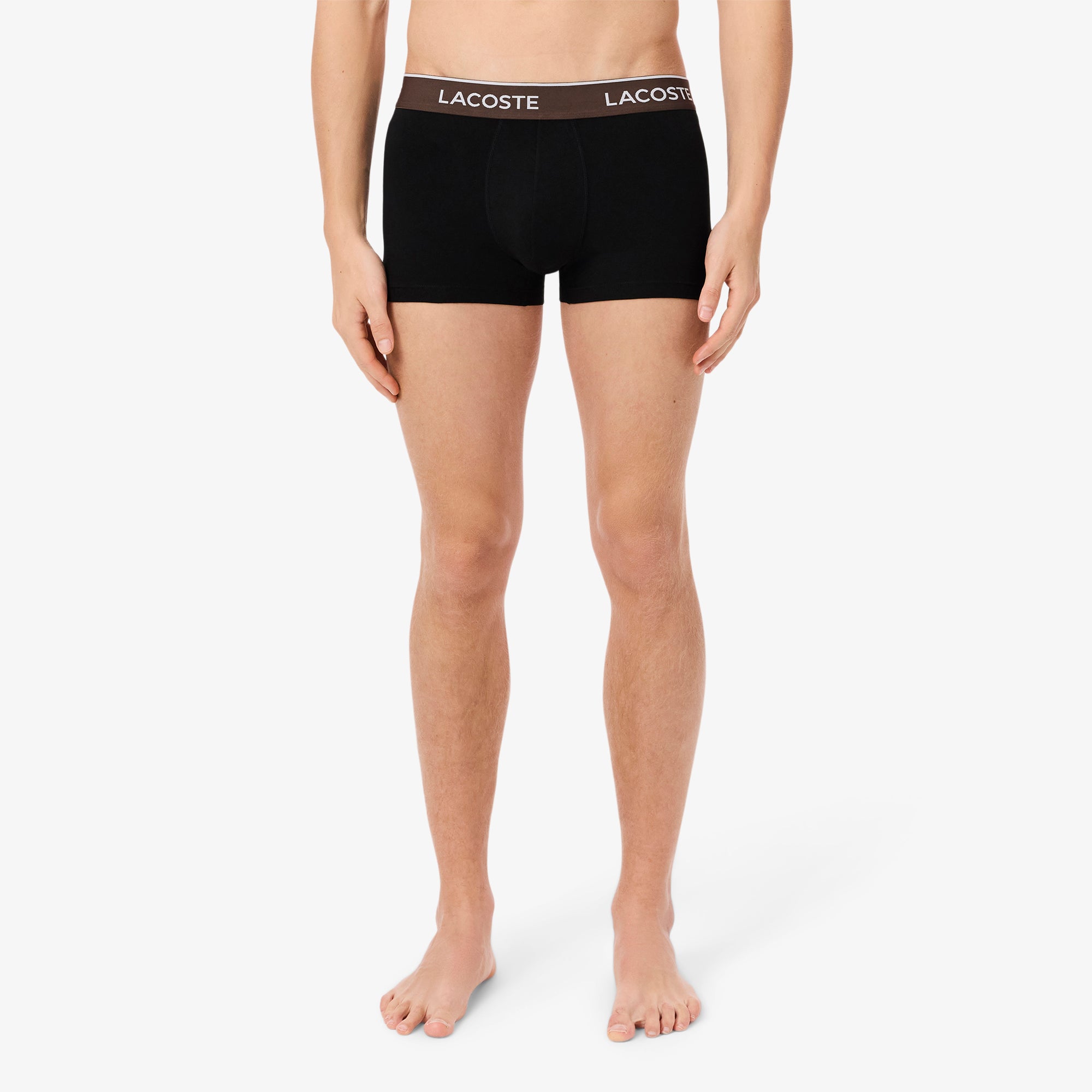 Lacoste 3 Pack Stretch Cotton Trunk Shorts