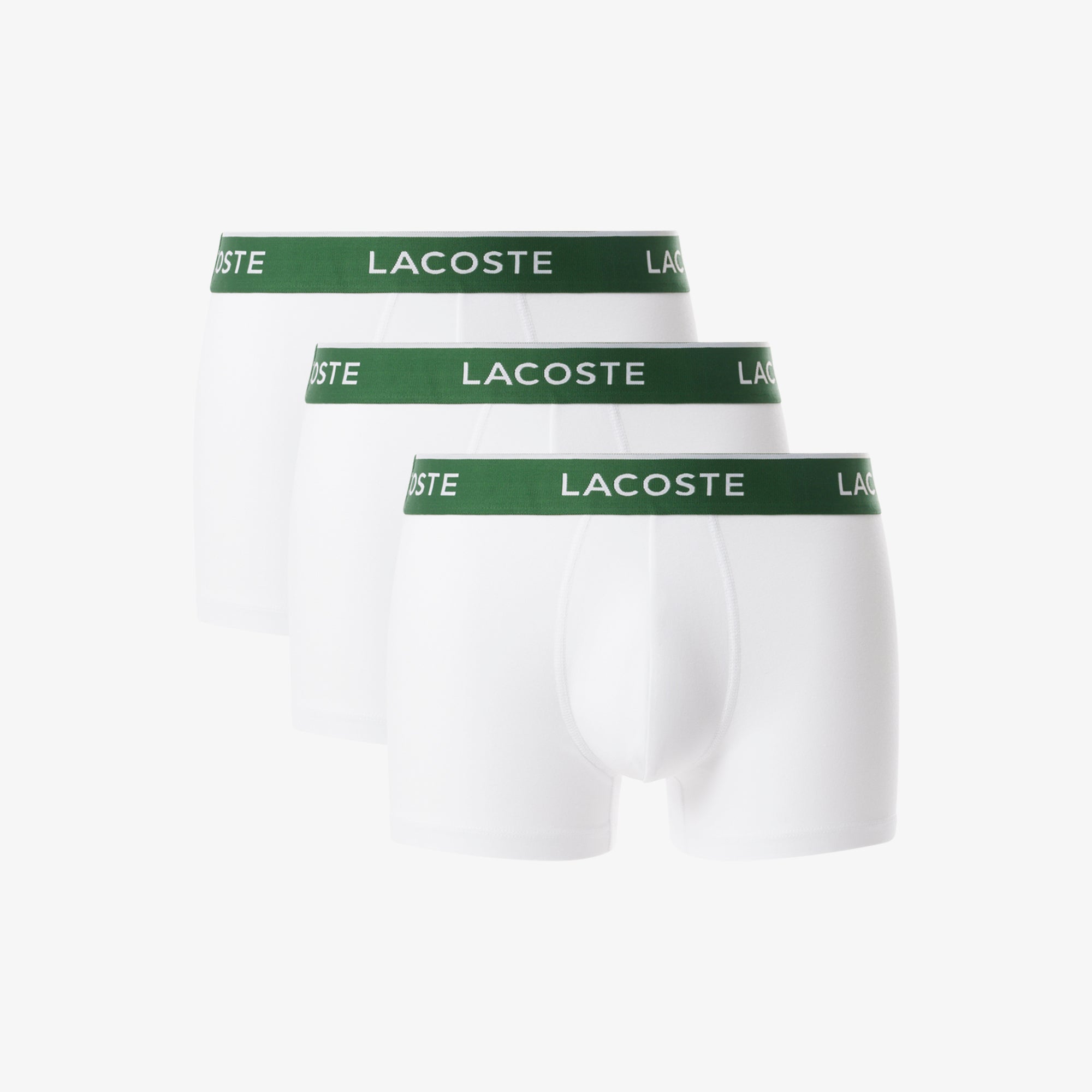 Lacoste 3 Pack Stretch Cotton Trunk Shorts
