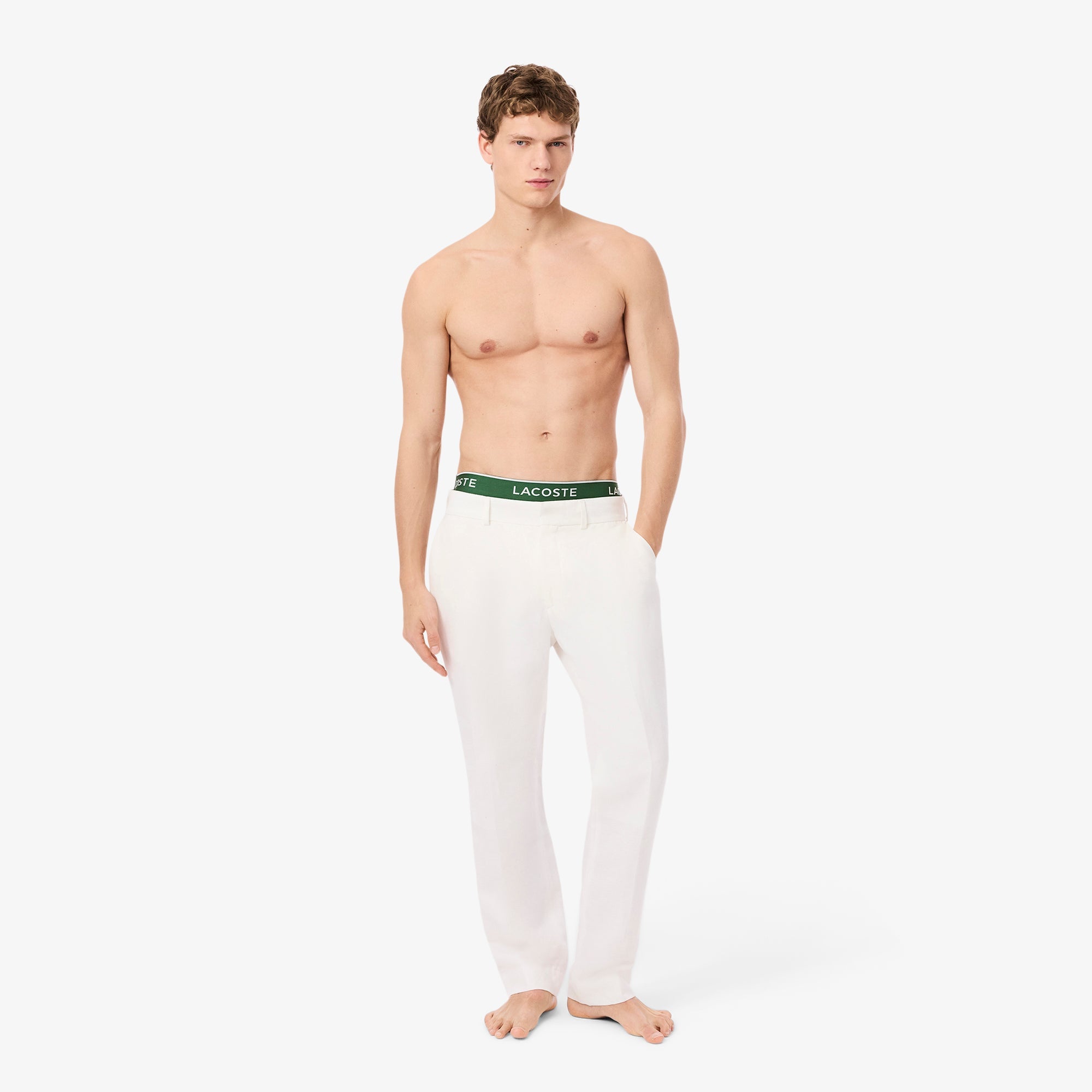 Lacoste 3 Pack Stretch Cotton Trunk Shorts