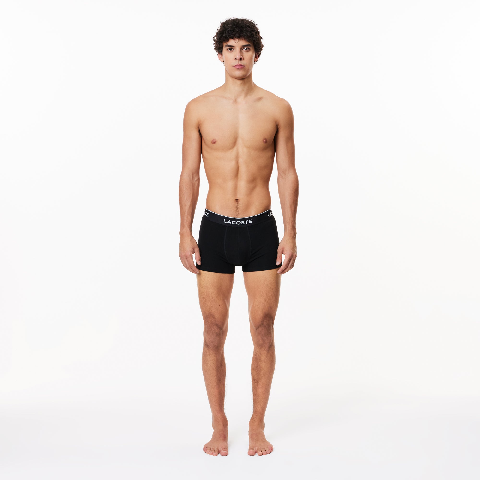 Lacoste 3 Pack Stretch Cotton Trunk Shorts