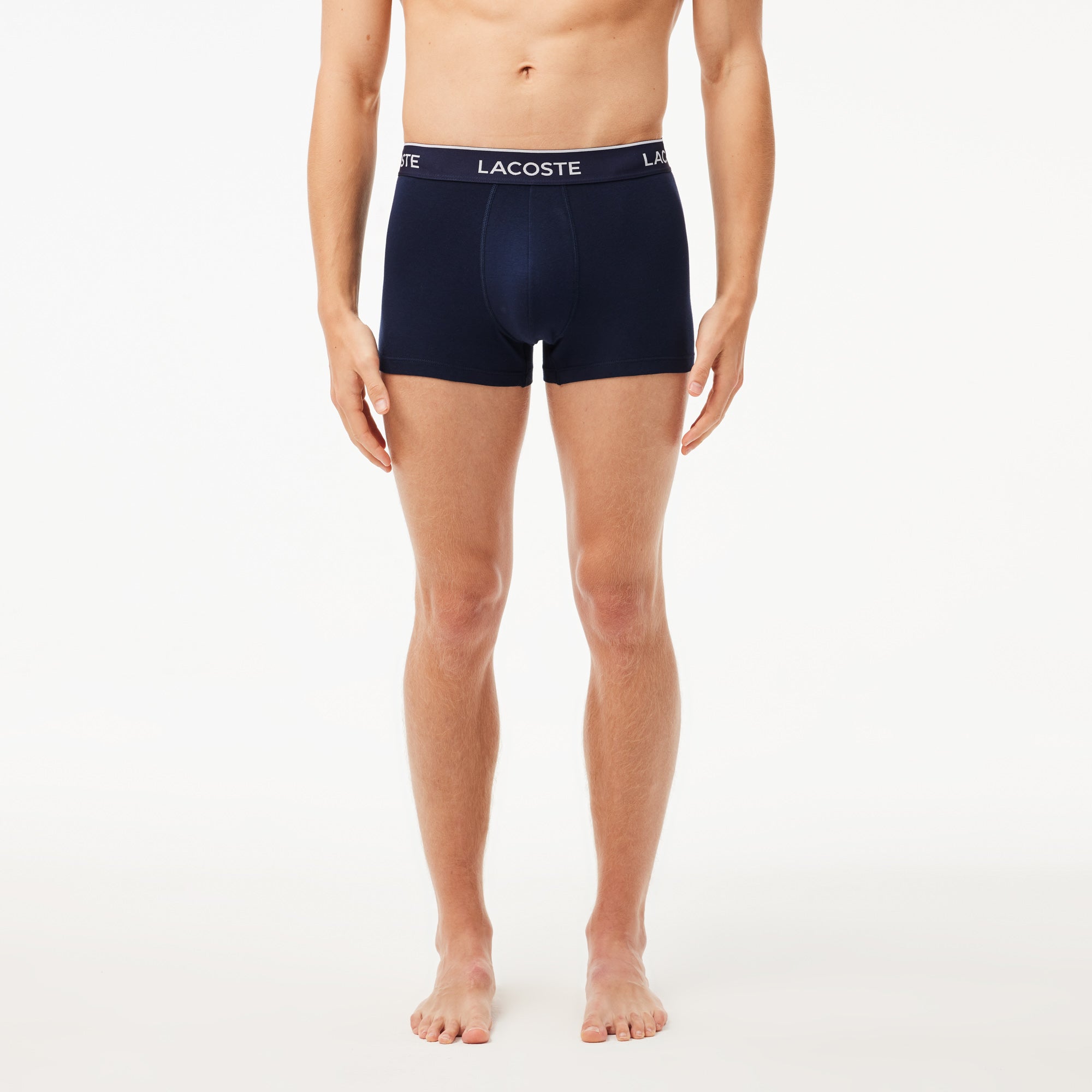 Lacoste 3 Pack Stretch Cotton Trunk Shorts