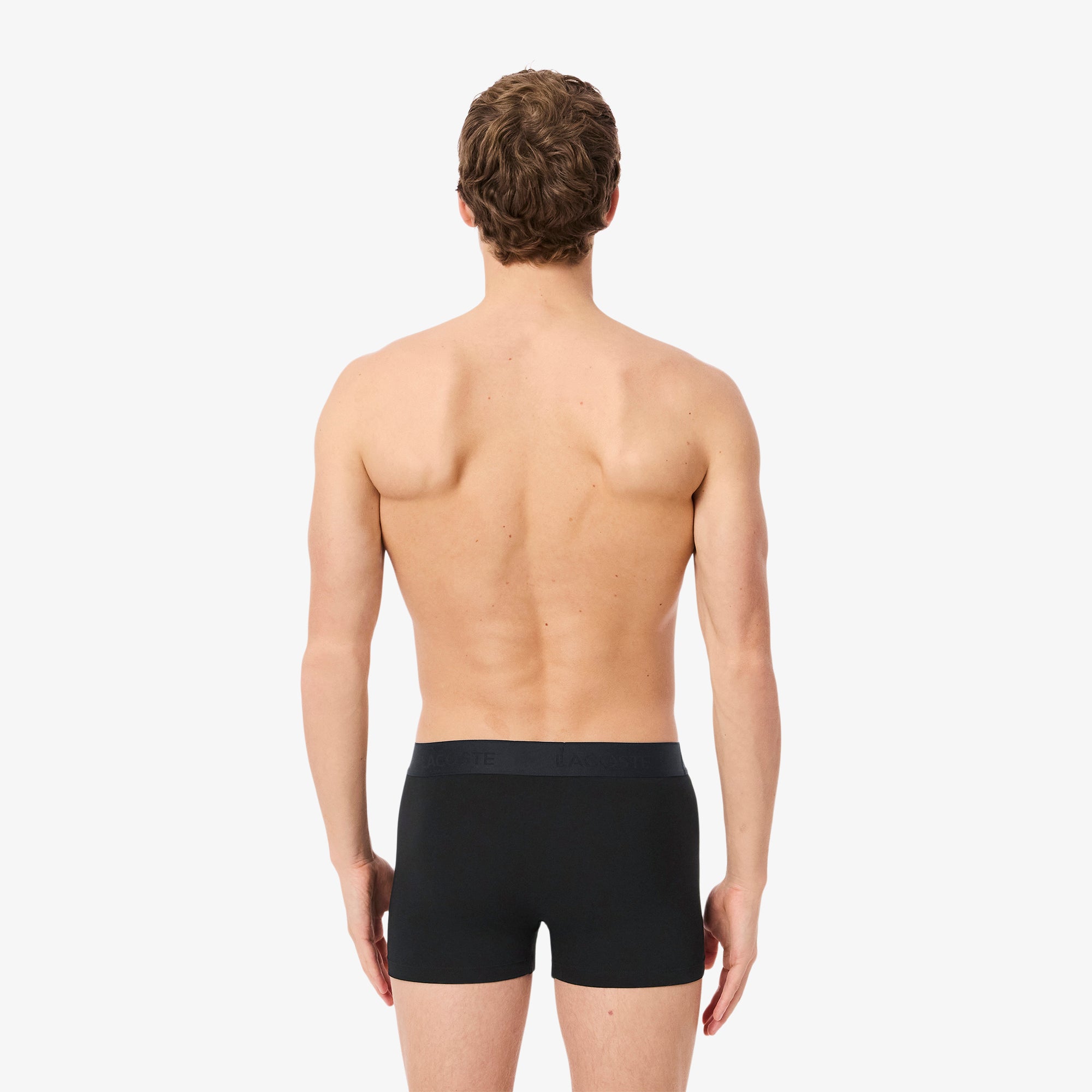 Lacoste 3 Pack Stretch Cotton Trunk Shorts
