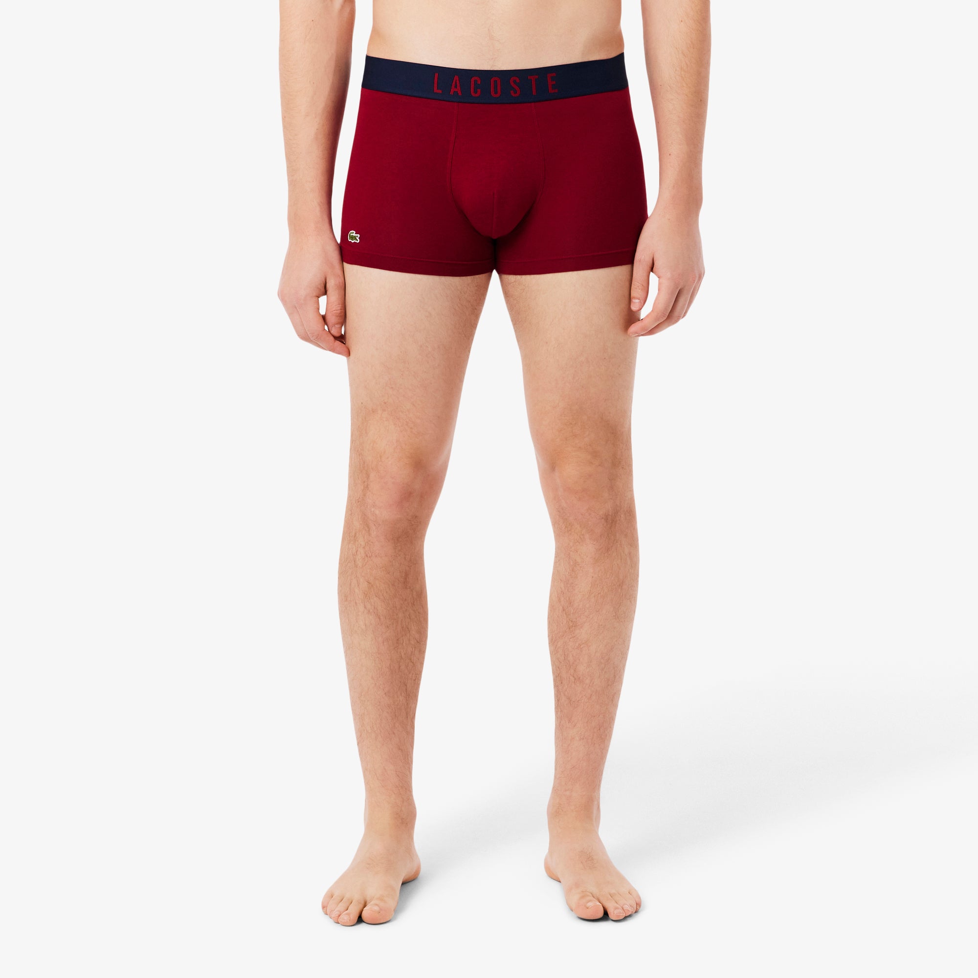 LACOSTE 3-Pack Valentines Edition Trunks