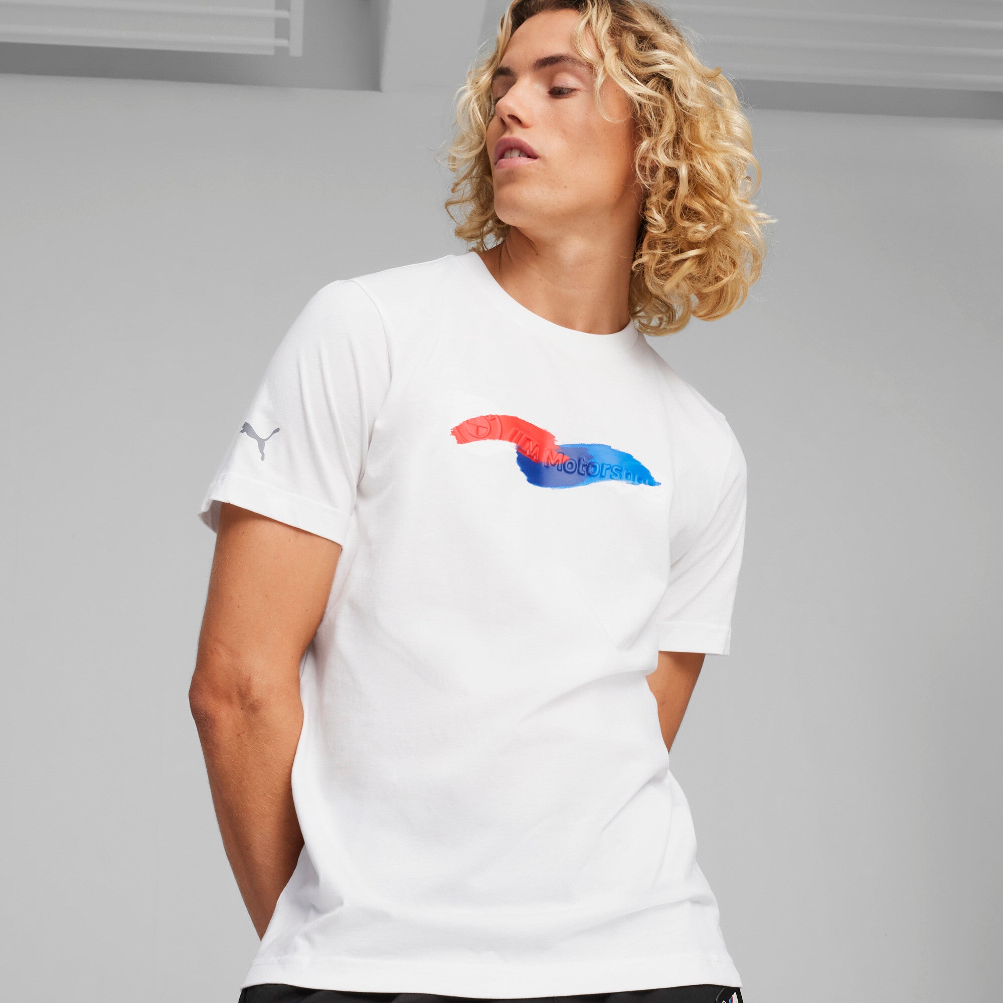 PUMA x BMW M Motorsport Statement T-Shirt Men's Motorsport T-Shirt