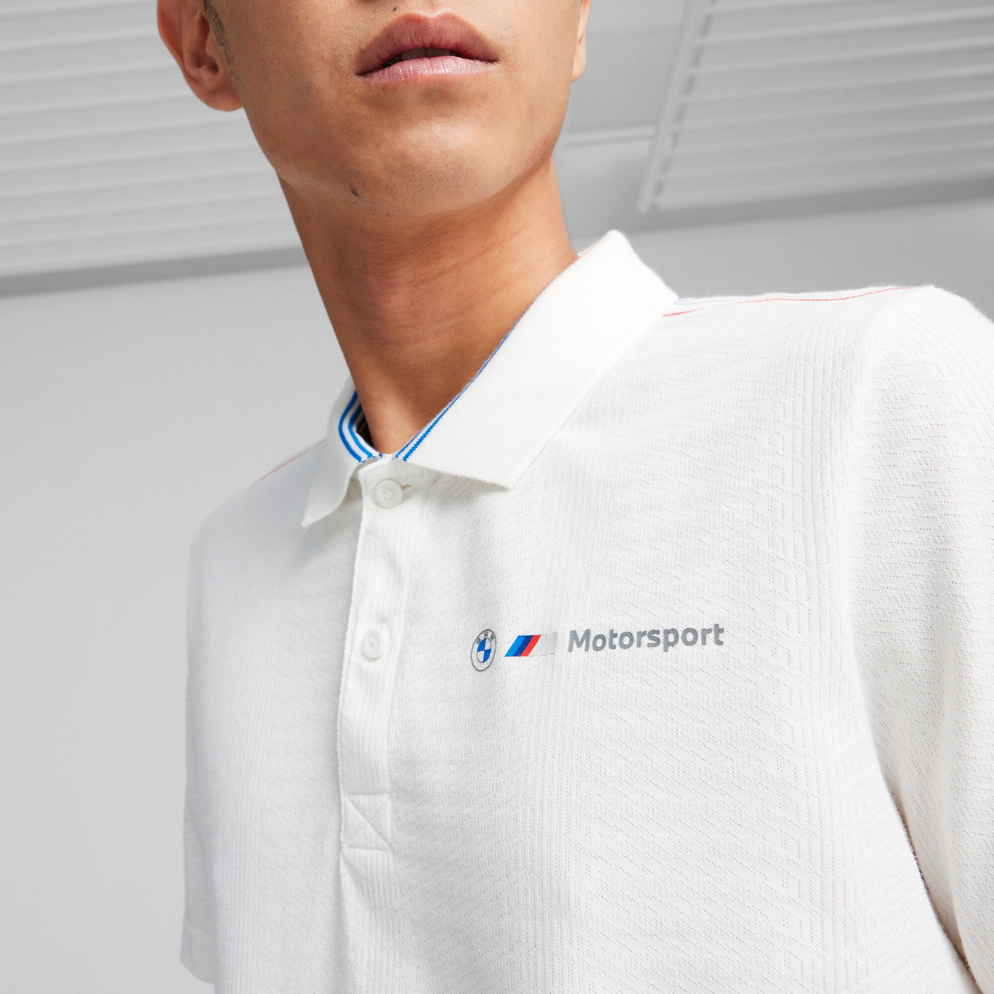 PUMA x BMW M Motorsport Men's Motorsport Jacquard Polo Shirt
