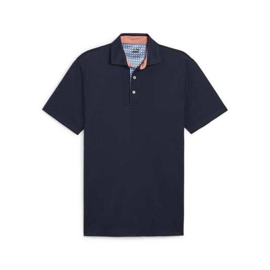 Pique Gingham Solid Polo