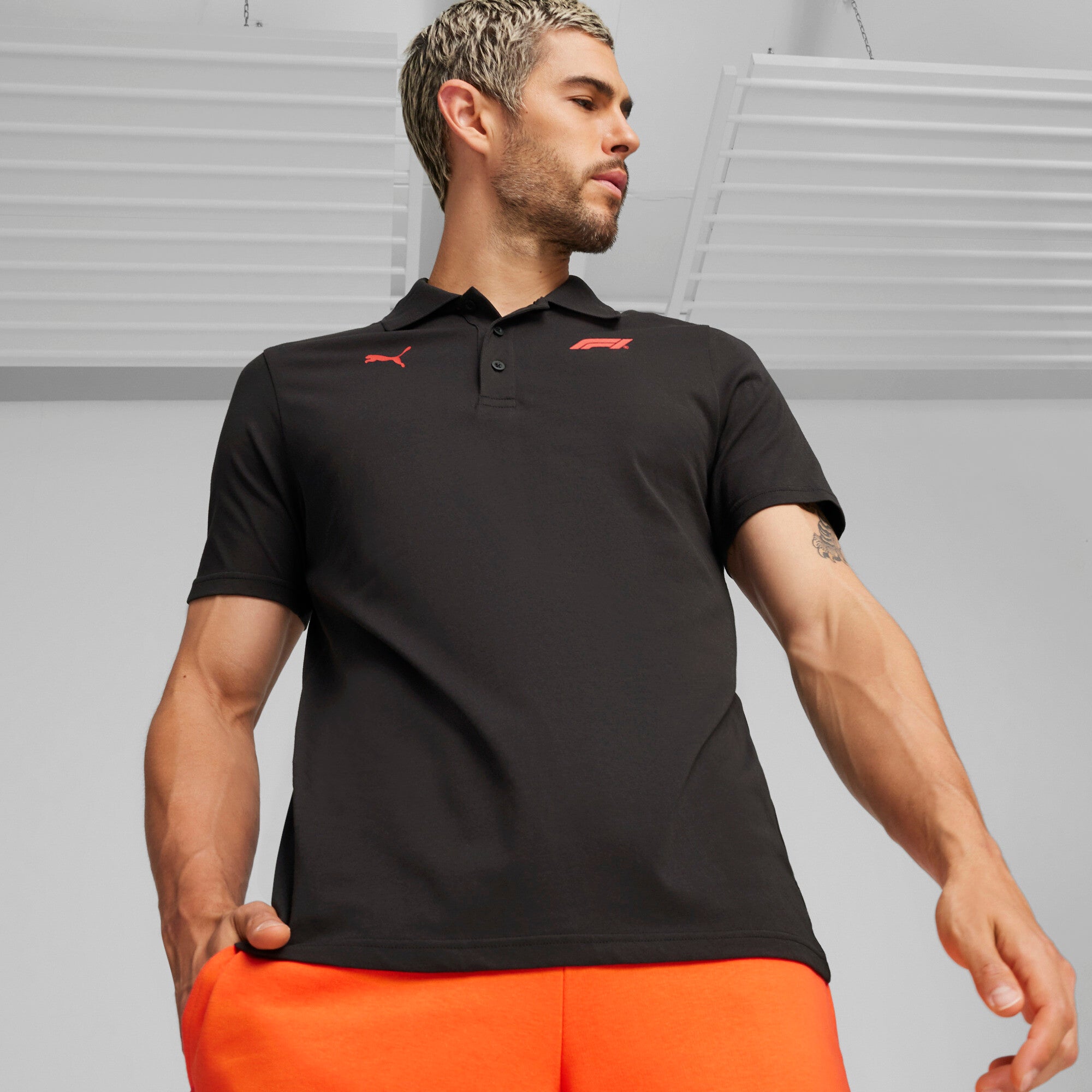 PUMA x F1® Essentials Logo Men's Motorsport Polo